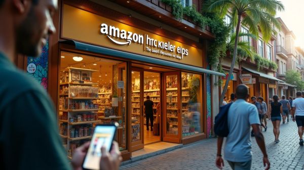 La possibilité d'achats en ligne sur amazon en guyane